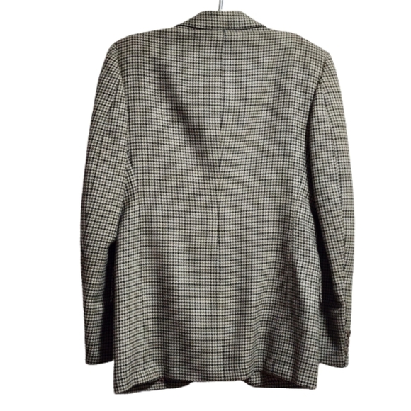 Vintage Drapeshire Houndstooth Blazer size   small made in Canada - Picture 2 of 6